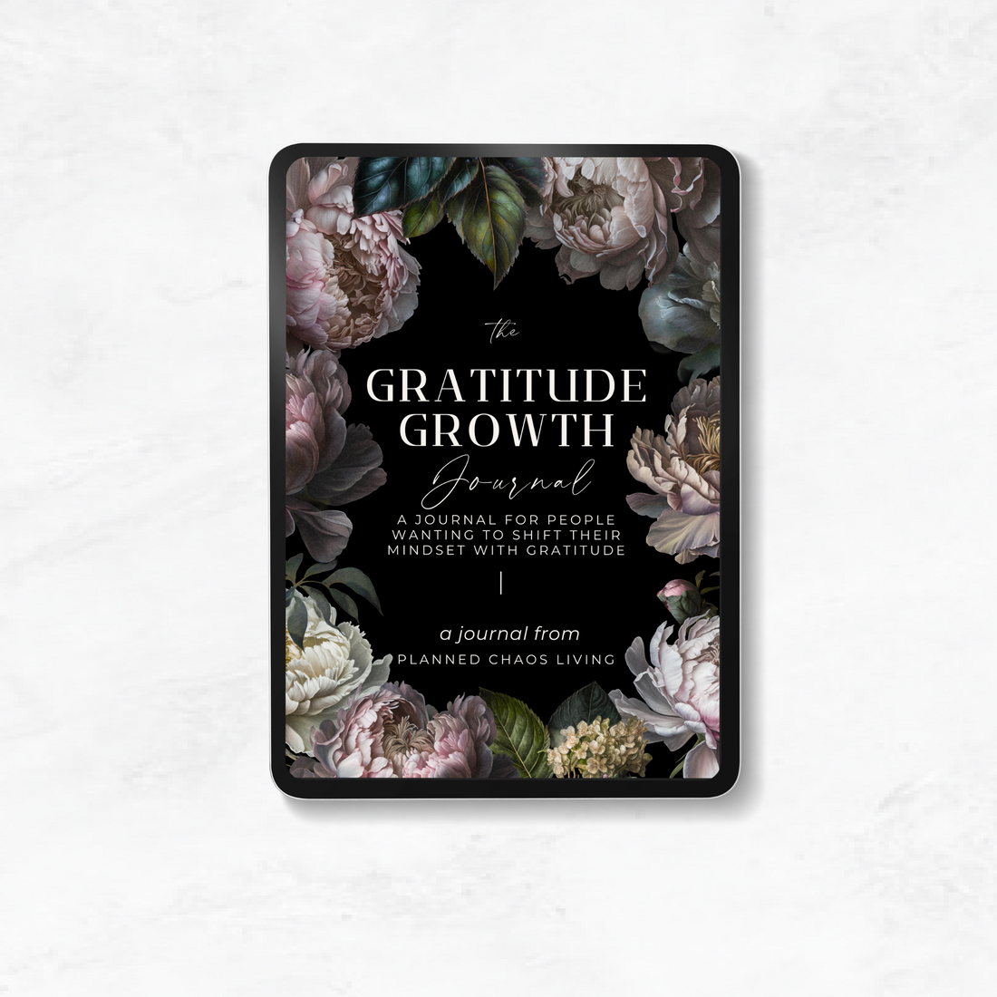 Gratitude and Growth Journal Mockup