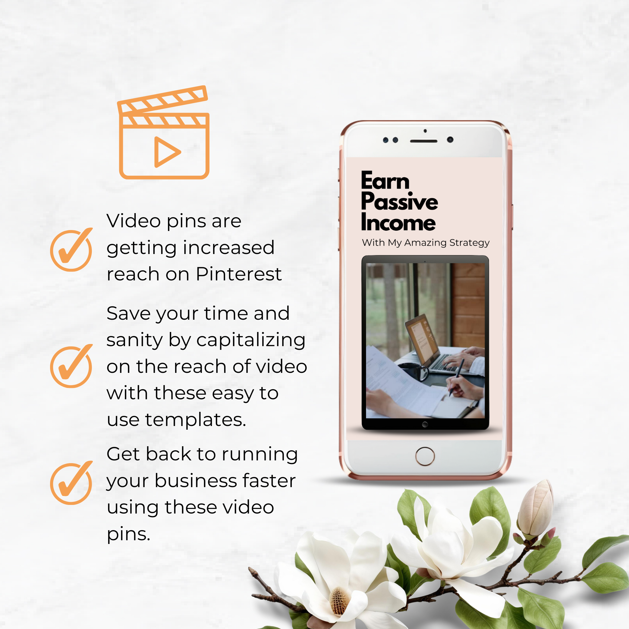 Pinterest Video Pin Templates for Businesses